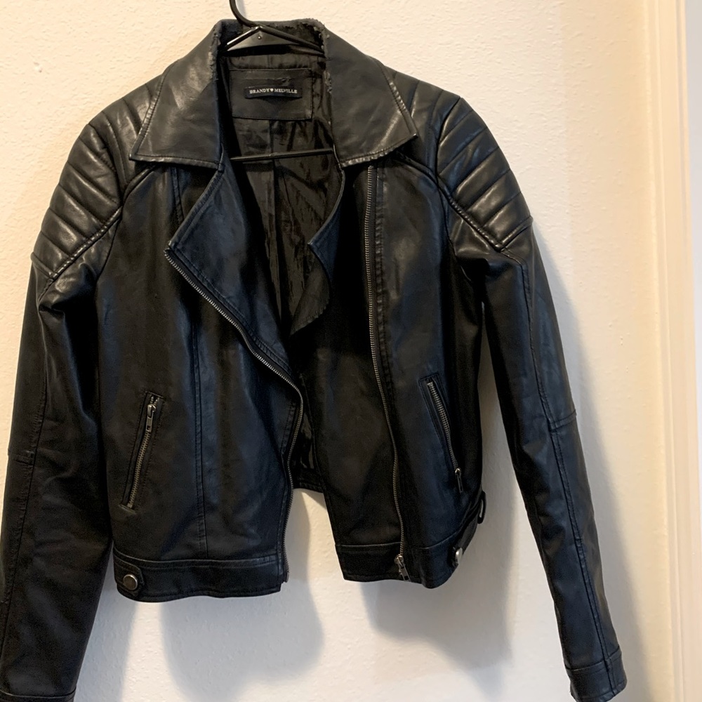 Brandy Melville Leather Jacket